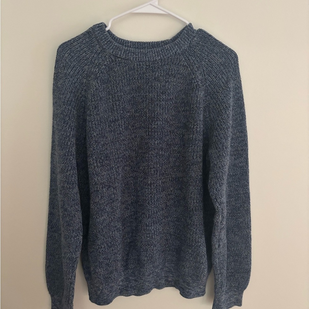Men's Blue Gray Sweater